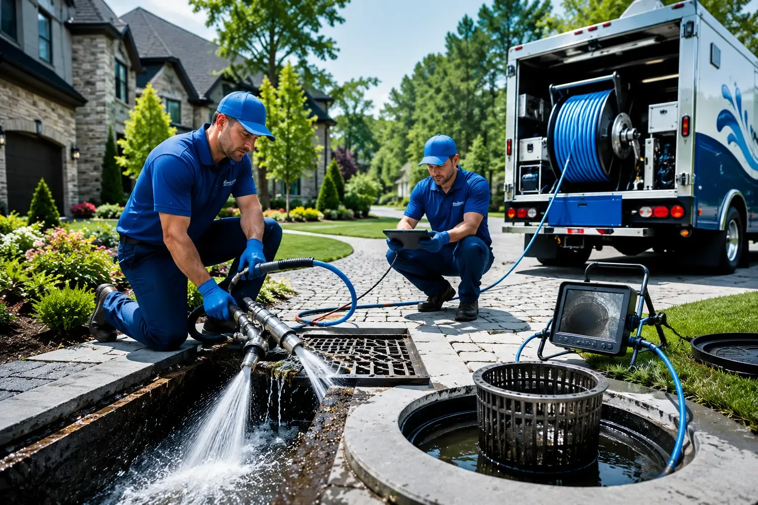 Local outdoor drain cleaning professionals in Martinsville, OH