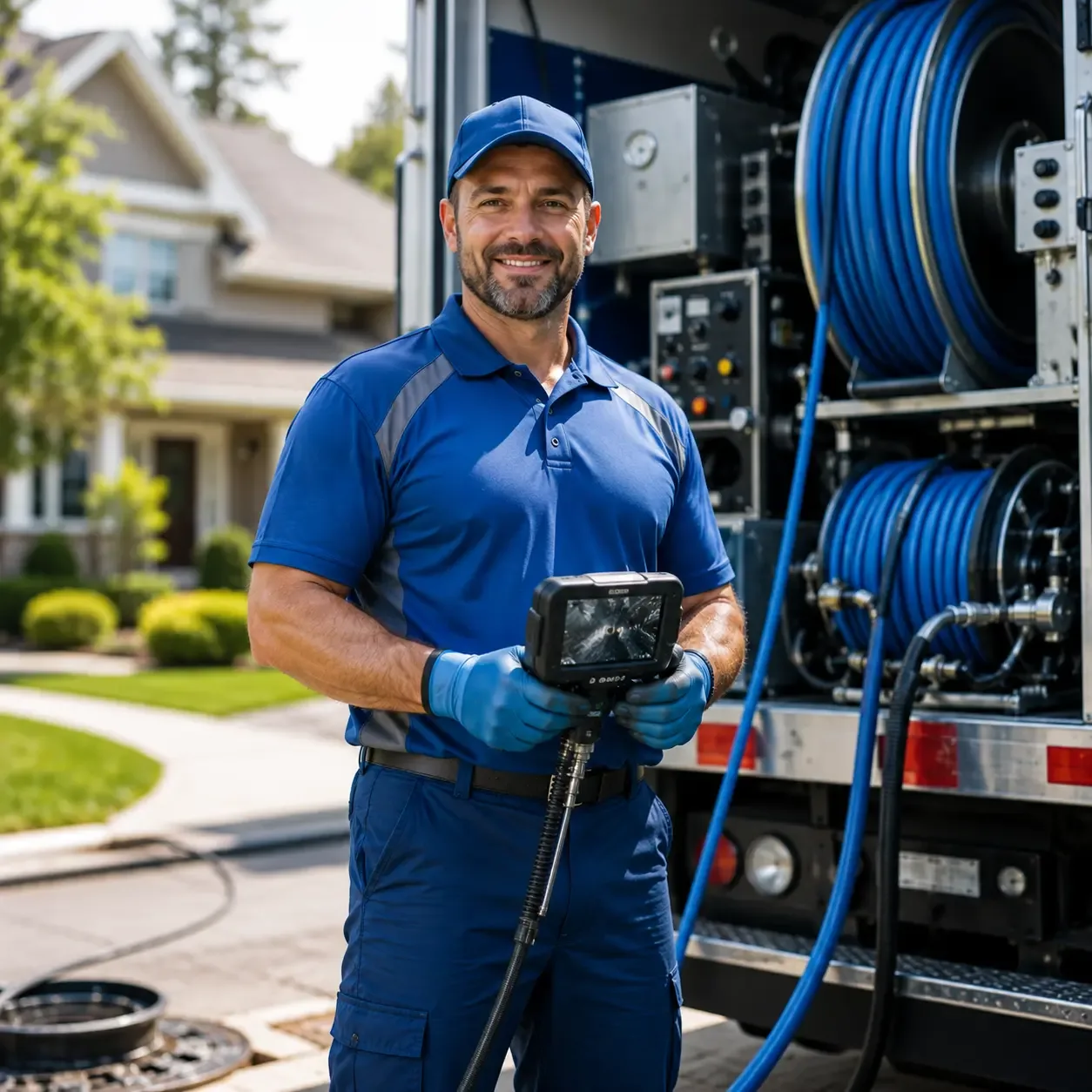 Local outdoor drain cleaning specialists in Martinsville, OH